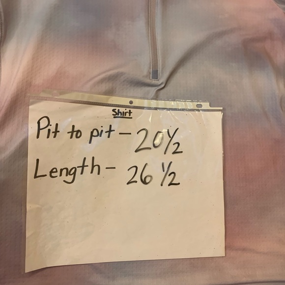 Calia UV Long sleeve 1/2 zip Golf Shirt Large Lake Reflection Cool color - Picture 7 of 11